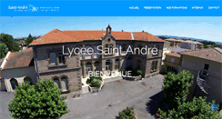 Desktop Screenshot of lycee-saintandre.com